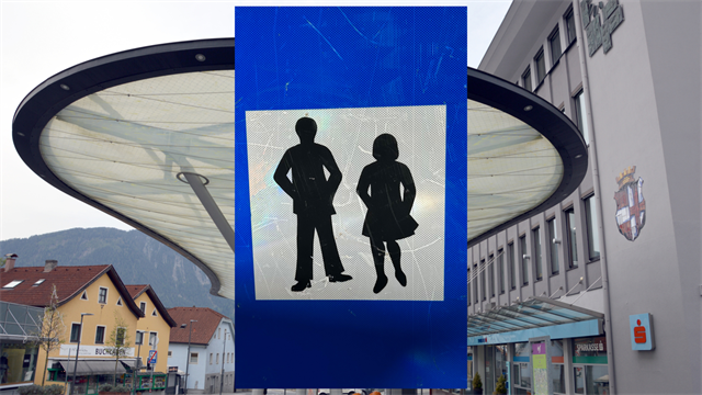 Symbolbild Fußgängerzone Sparkassenplatz